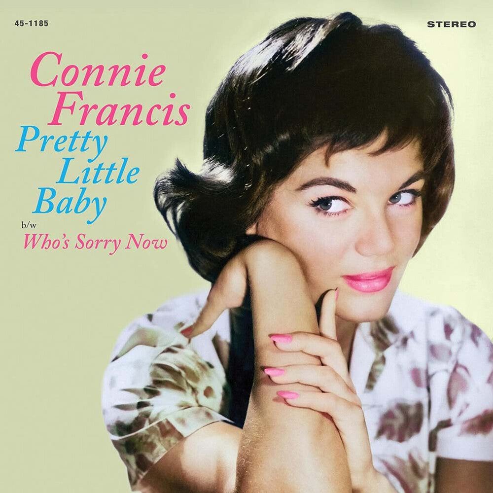 the album cover for Connie Francis - Pretty Little Baby [Pink Colored Vinyl]