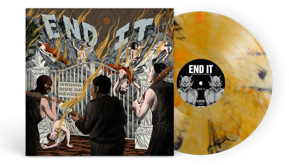 the album cover for End It - Wrong Side Of Heaven [Colored Vinyl]