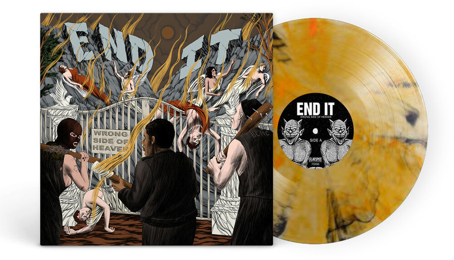 the album cover for End It - Wrong Side Of Heaven [Colored Vinyl]