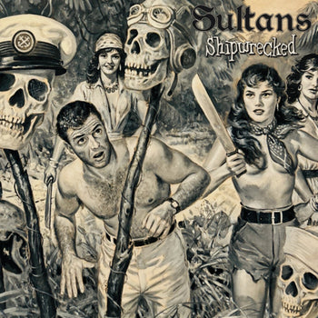 the album cover for Sultans - Shipwrecked [Colored Vinyl] [Remastered] (Spla)
