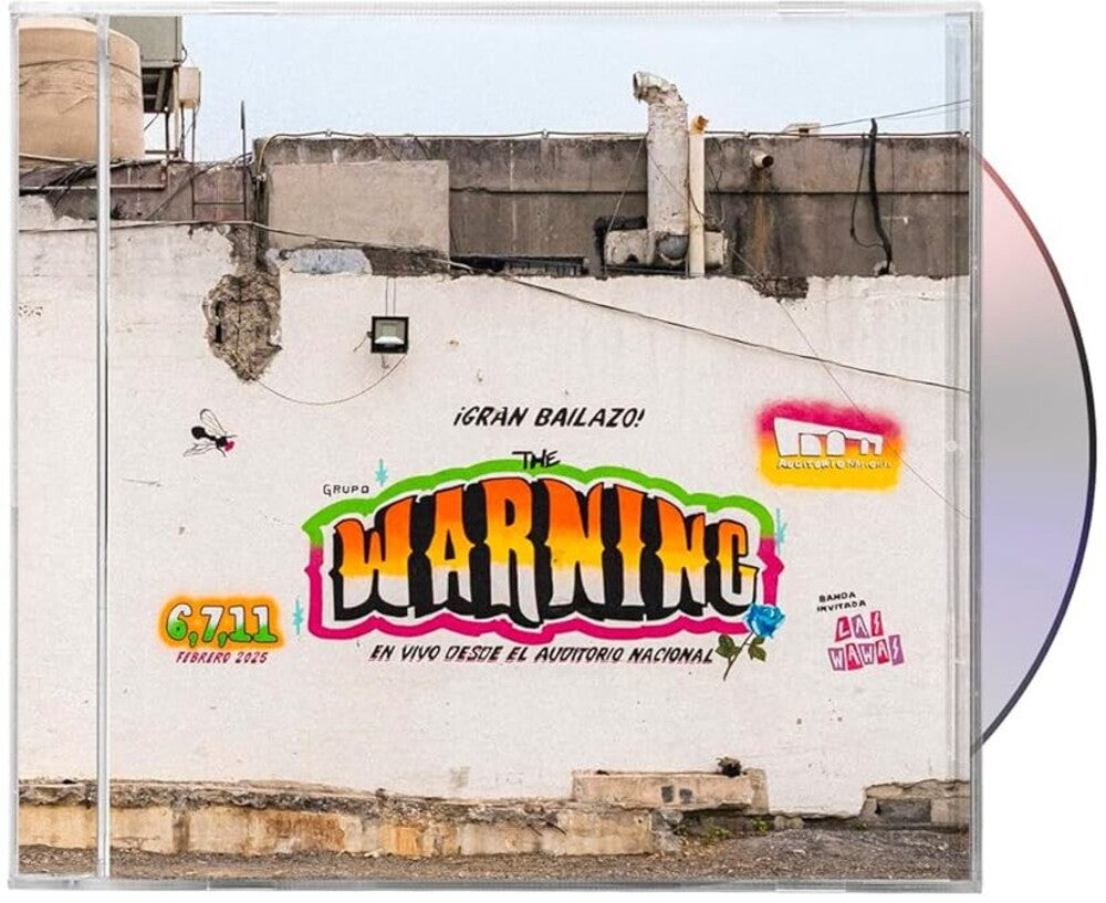 the album cover for Warning - Live From Auditorio Nacional Cdmx [2 CD]