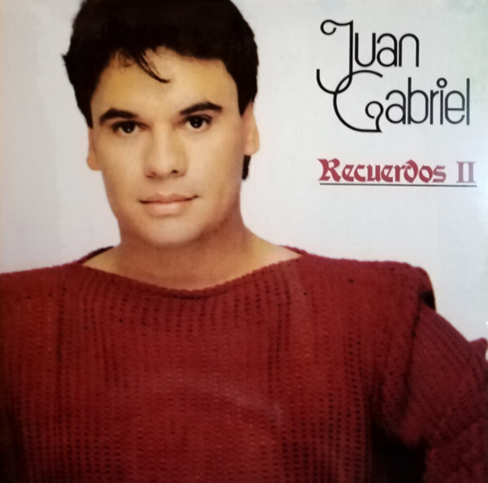 the album cover for Juan Gabriel - Recuerdos Ii [Colored Vinyl] (Red) (Stic)