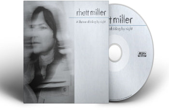 the album cover for Rhett Miller - A lifetime of riding by night