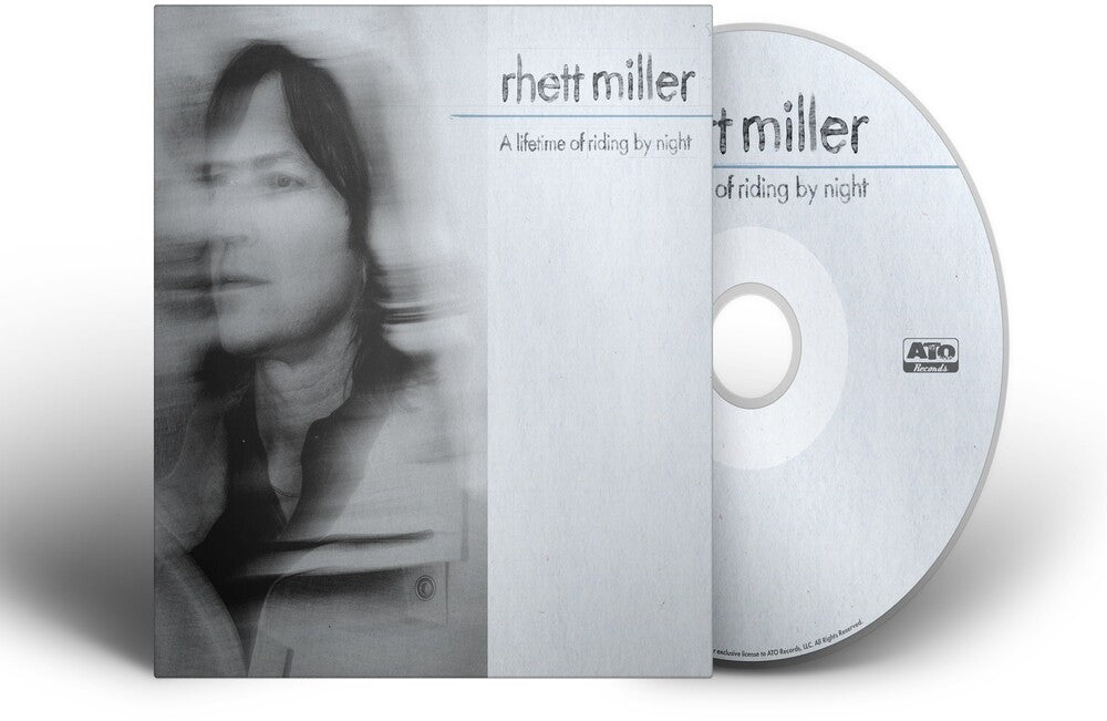 the album cover for Rhett Miller - A lifetime of riding by night