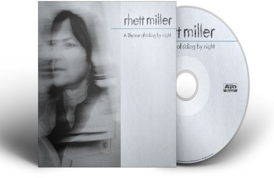the album cover for Rhett Miller - A lifetime of riding by night