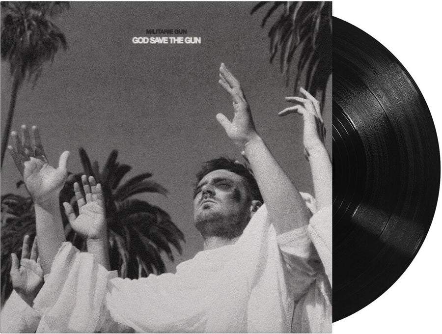 the album cover for Militarie Gun - God Save The Gun