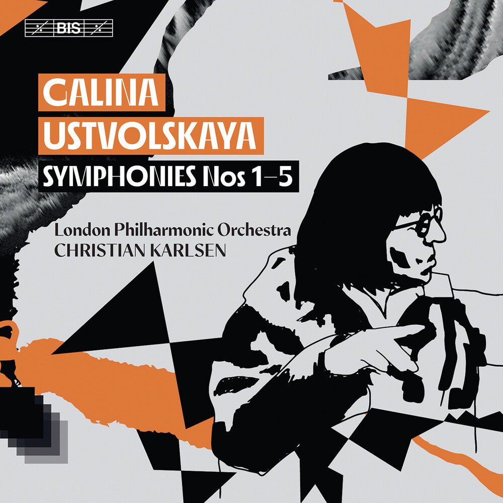 the album cover for Lpo - Galina Ustvolskaya: Syms Nos. 1-5