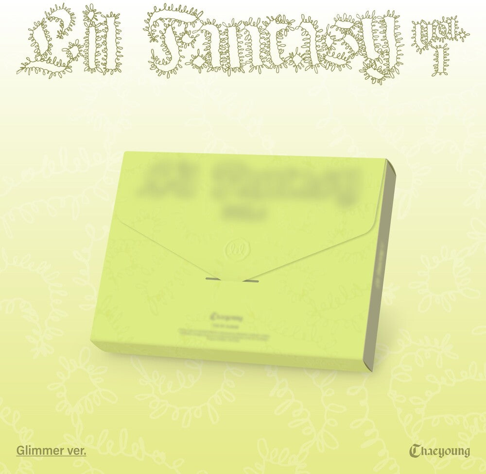 the album cover for Chaeyoung - LIL FANTASY vol. 1 [Glimmer ver.]