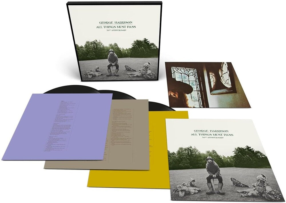 the album cover for George Harrison - All Things Must Pass - (50th Anniversary) [180g 3 LP]