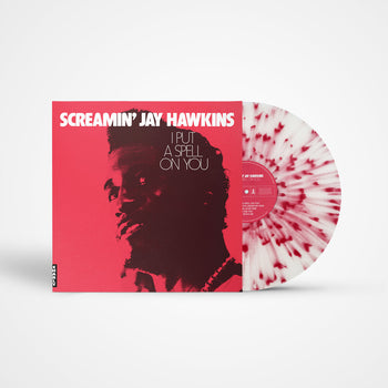 the album cover for Screamin' Jay Hawkins - I Put a Spell on You [Deluxe Edition Blood Splatter LP]