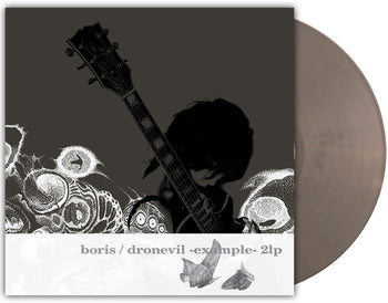 the album cover for Boris - Dronevil -Example- (20th Anniversary Reissue) [Gun Metal Grey Marble]