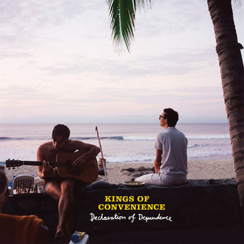 the album cover for Kings Of Convenience - Declaration Of Dependence [Reissue]
