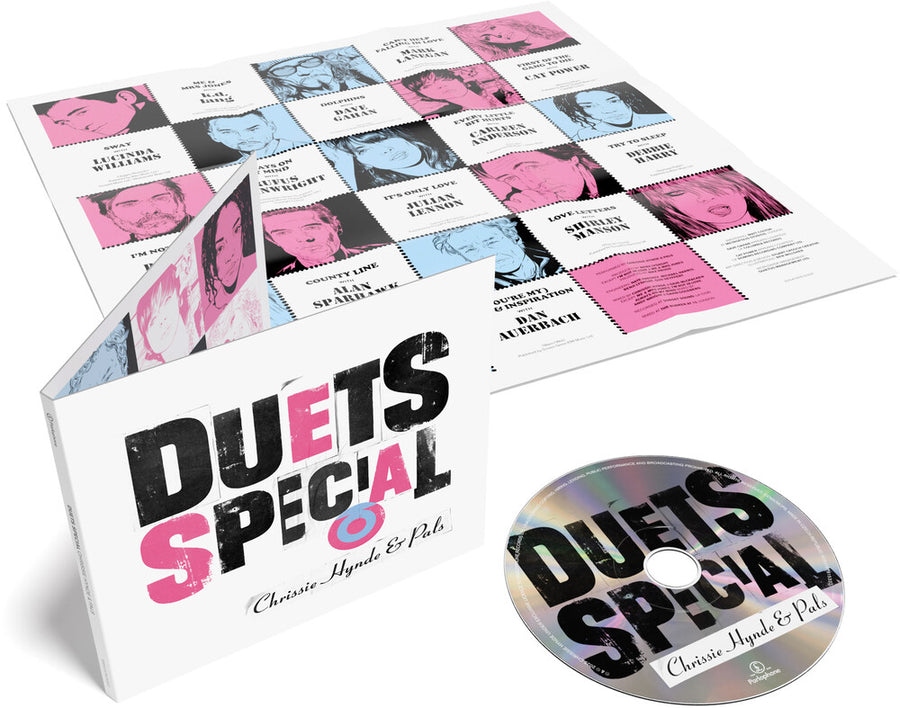 the album cover for Chrissie Hynde - Duets Special