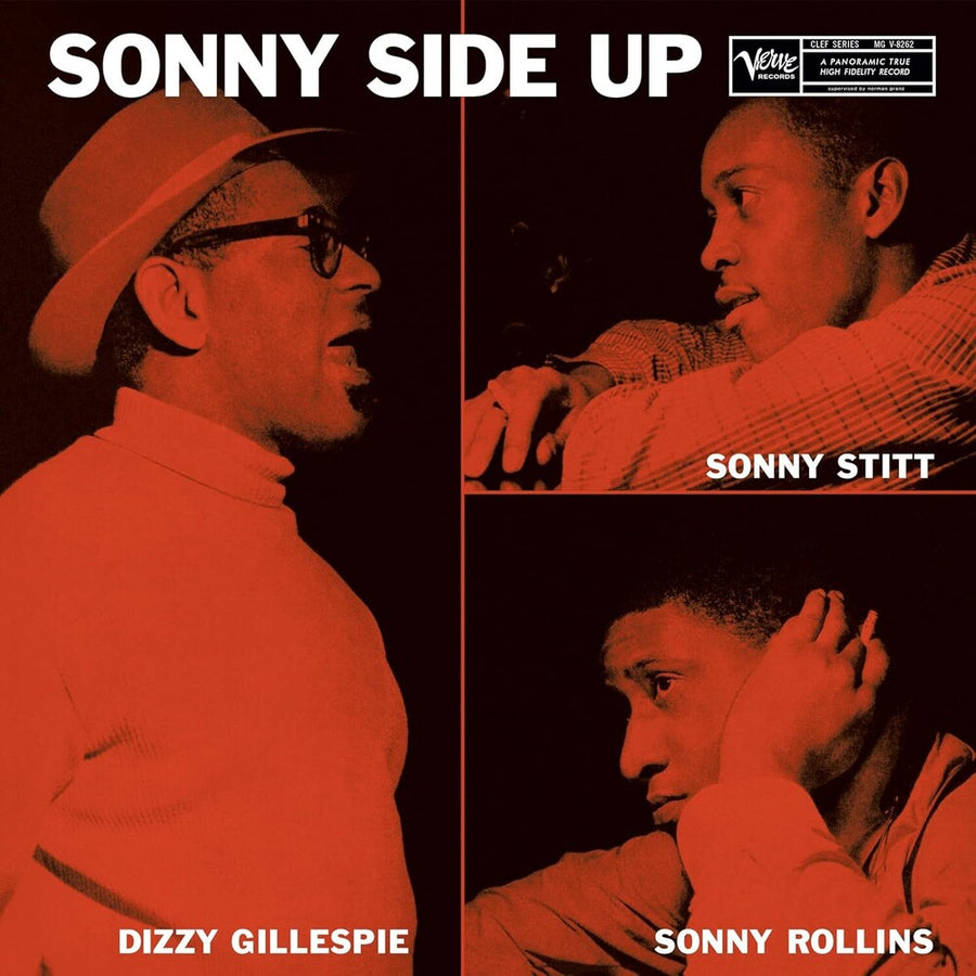 the album cover for Dizzy Gillespie  / Sonny Stitt / Sonny Rollins - Sonny Side Up (Verve Vault Series) [180 Gram]