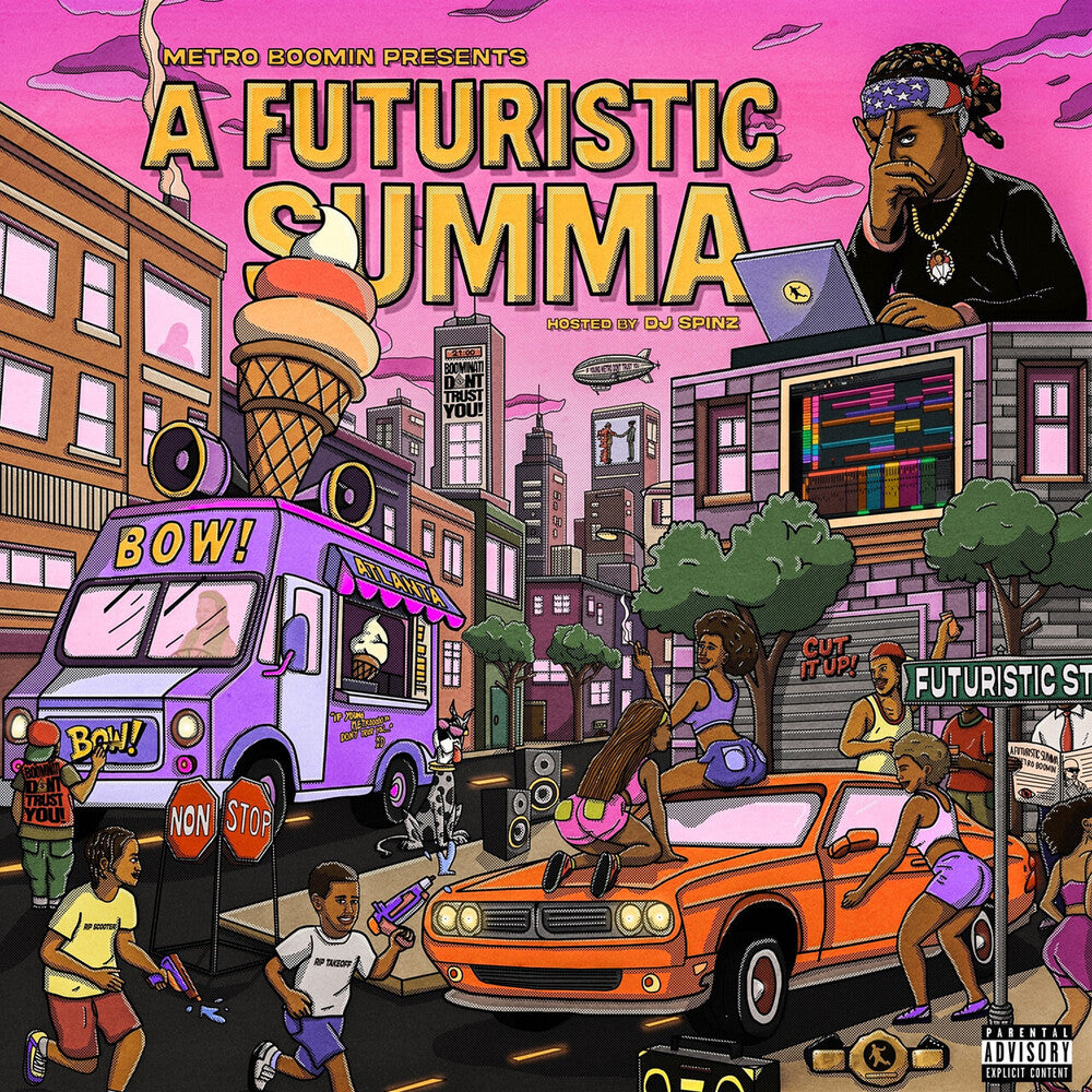 the album cover for Metro Boomin - Metro Boomin Presents: A Futuristic Summa