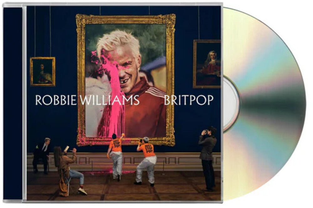 the album cover for Robbie Williams - Britpop (Uk)