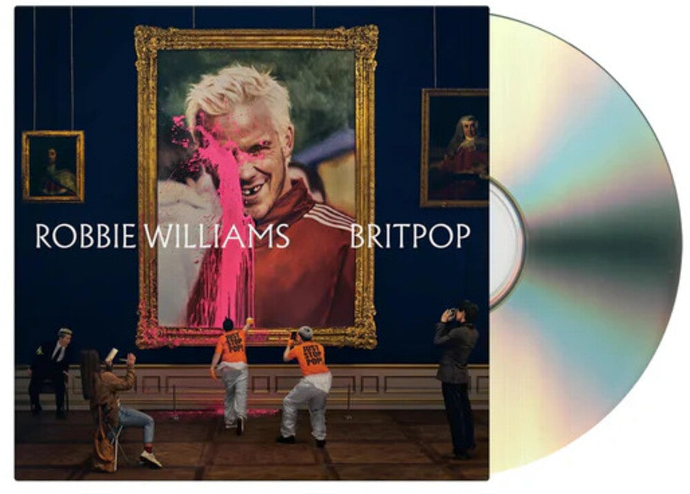 the album cover for Robbie Williams - Britpop (Uk)