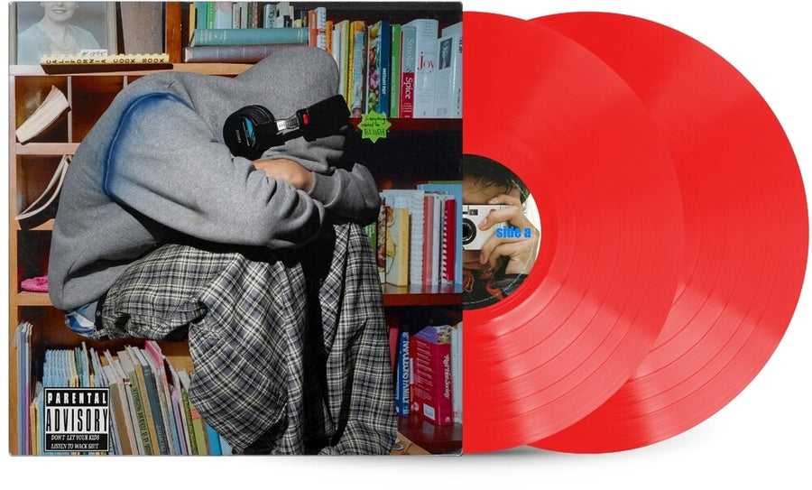 the album cover for Kevin Abstract - Blush [Indie Exclusive Translucent Ruby Red 2LP]