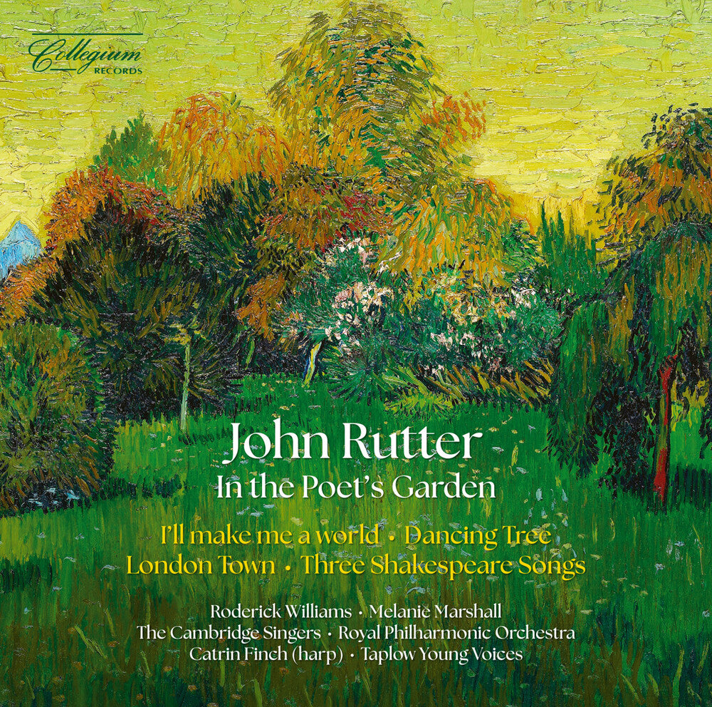 the album cover for Cambridge Singers - In The Poet's Garden