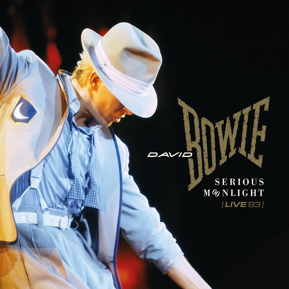 the album cover for David Bowie - Serious Moonlight (Live 83) [Remastered] (Uk)