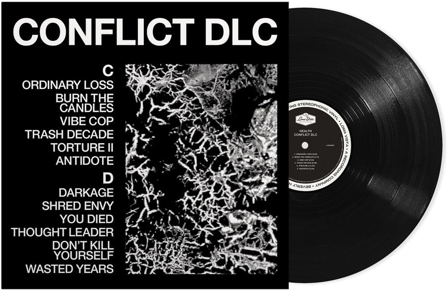 the album cover for Health - CONFLICT DLC
