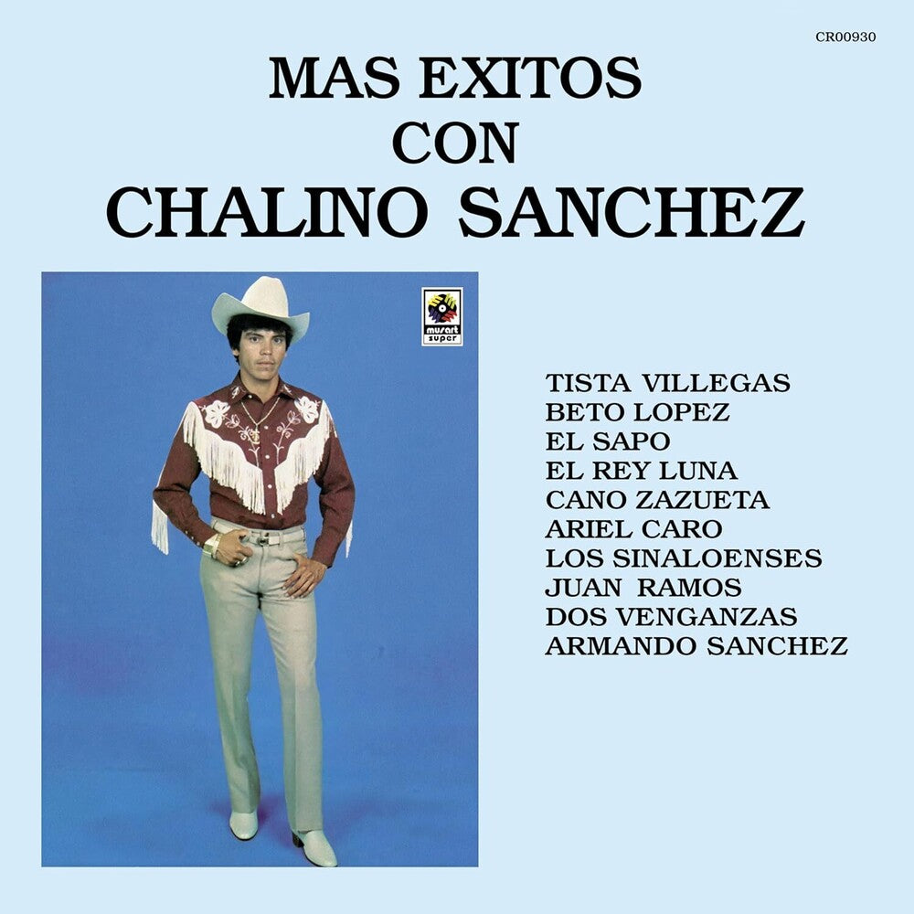 the album cover for Chalino Sanchez - Mas Exitos con Chalino Sanchez -  [LP]