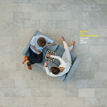 the album cover for Kings Of Convenience - Peace Or Love [Reissue]