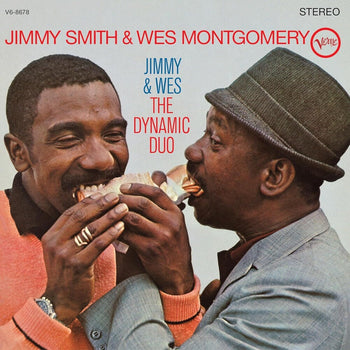 the album cover for Jimmy Smith & Wes Montgomery - Jimmy & Wes (The Dynamic Duo) (Verve Vault Series)