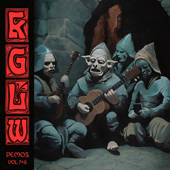 the album cover for King Gizzard And The Lizard Wizard - King Gizzard: Demos Vol 7 + 8 [Colored Vinyl] (Spla)