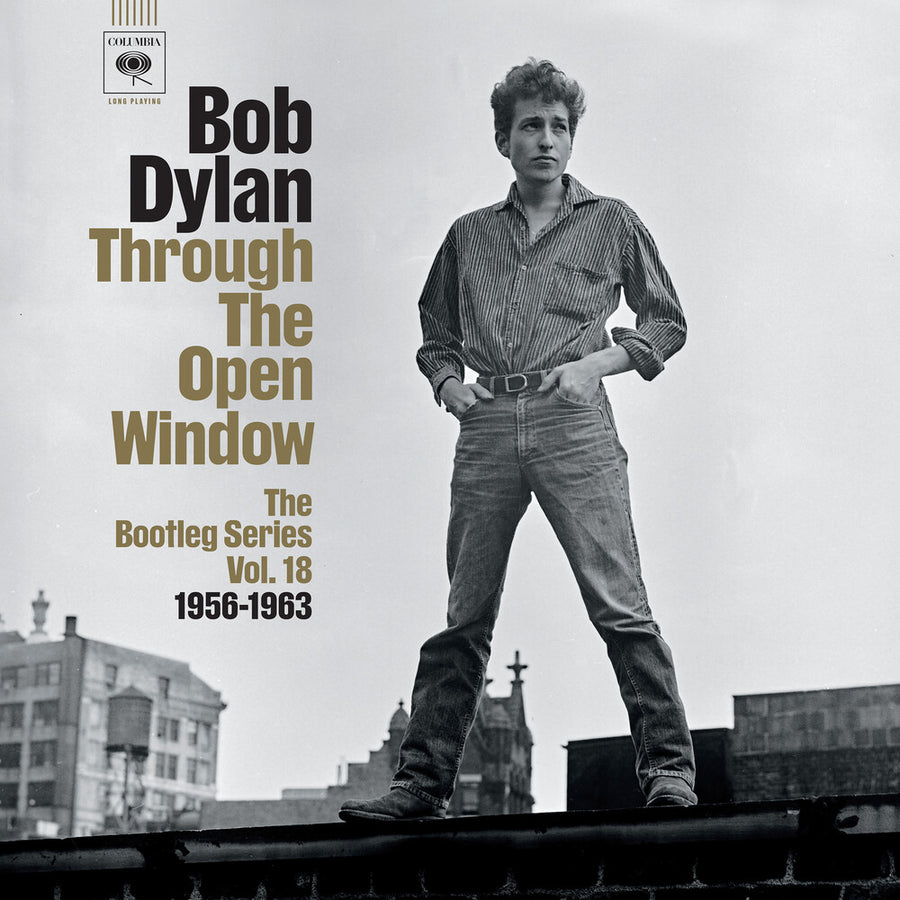 the album cover for Bob Dylan - The Bootleg Series Vol. 18: Through The Open Window, 1956-1963