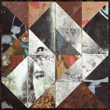 the album cover for Archive - Glass Minds - Orange [Clear Vinyl] [Limited Edition] (Ofgv) (Org)