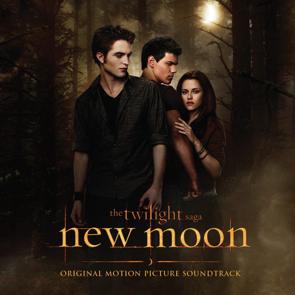 the album cover for Twilight Saga: New Moon - O.S.T. - Twilight Saga: New Moon - O.S.T. [Tigers Eye Colored Vinyl]