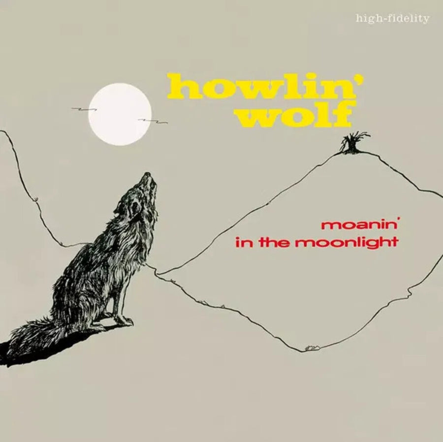 the album cover for Howlin Wolf - Moanin In The Moonlight (Bonus Tracks) [180g]