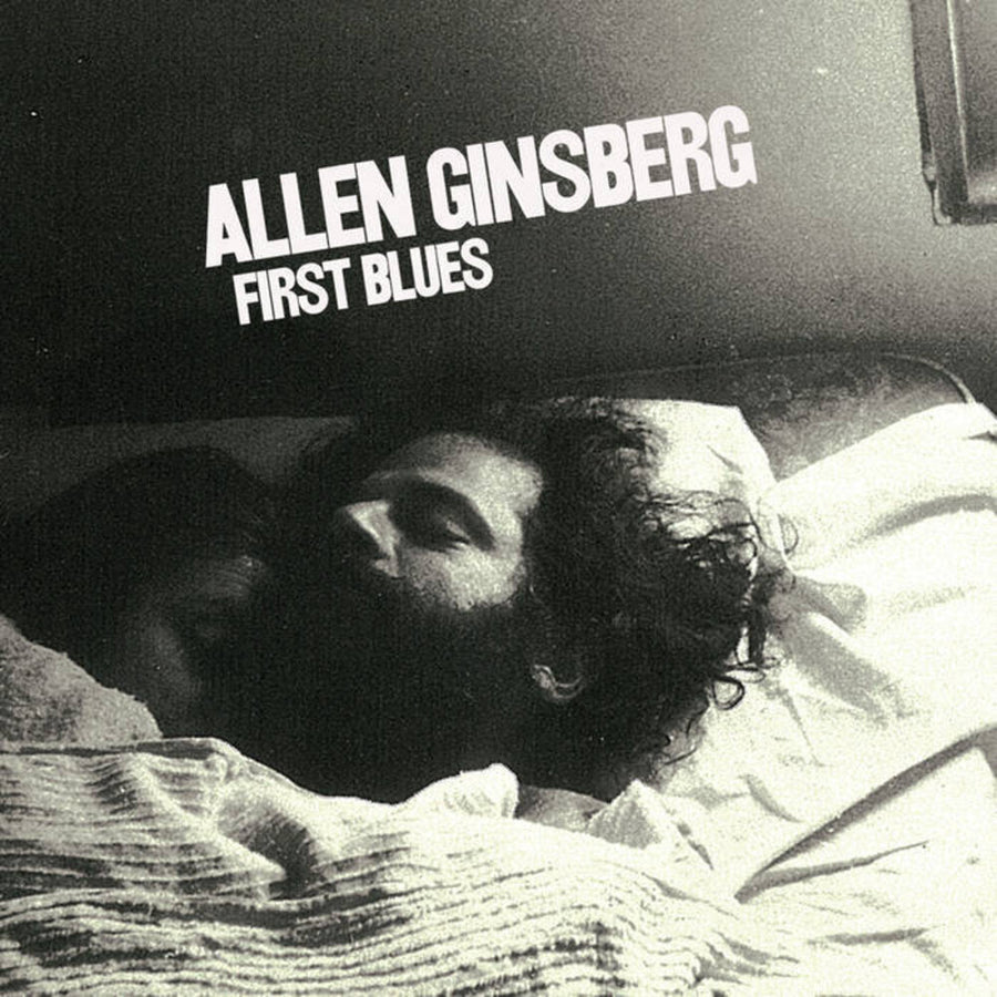 the album cover for Allen Ginsberg - First Blues