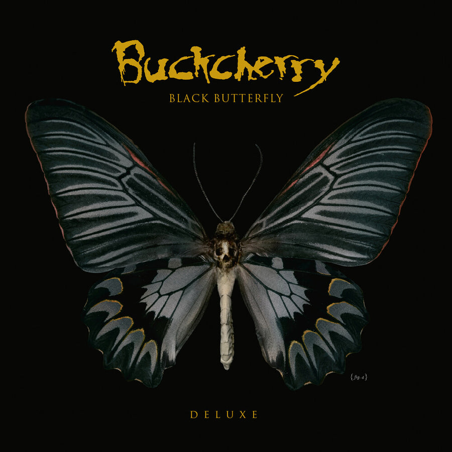the album cover for Buckcherry - Black Butterfly - Deluxe [Yellow Vinyl]