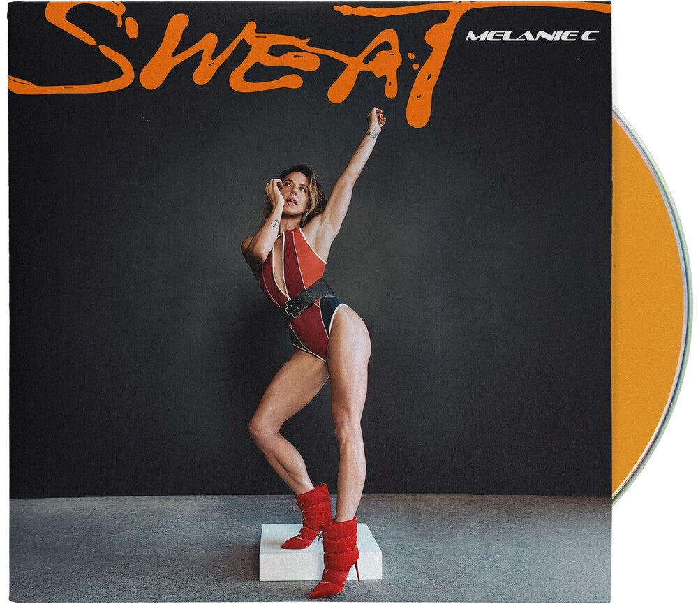 the album cover for Melanie C - Sweat