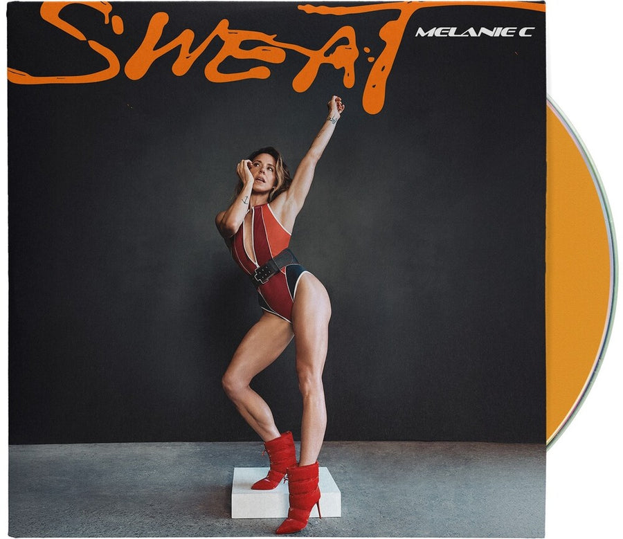 the album cover for Melanie C - Sweat