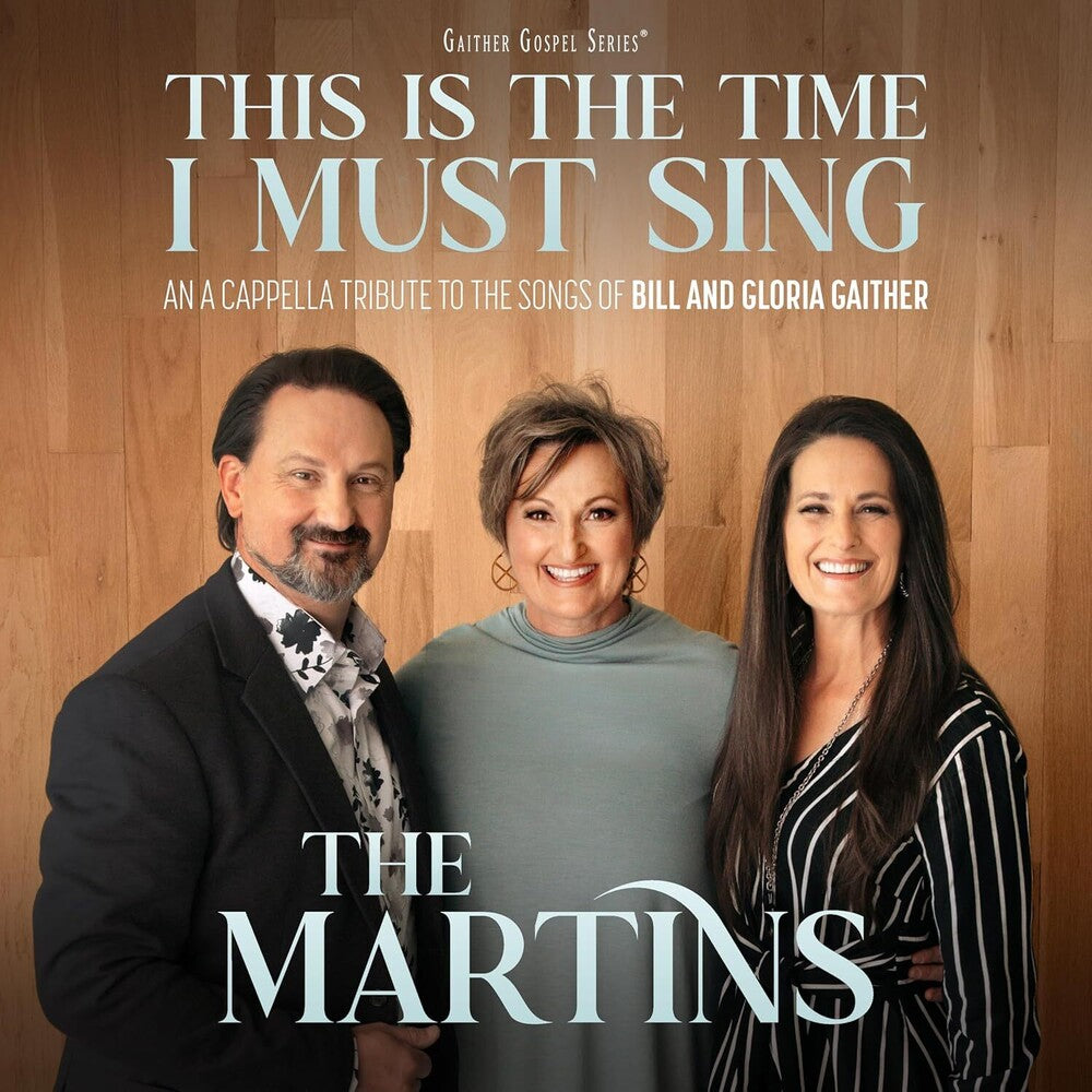 the album cover for Martins - This Is The Time I Must Sing: An A Cappella