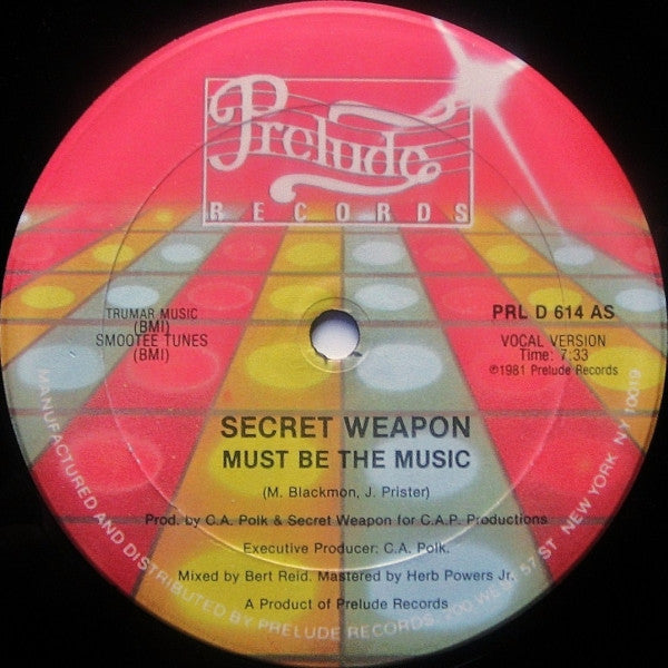 Must Be The Music - Secret Weapon