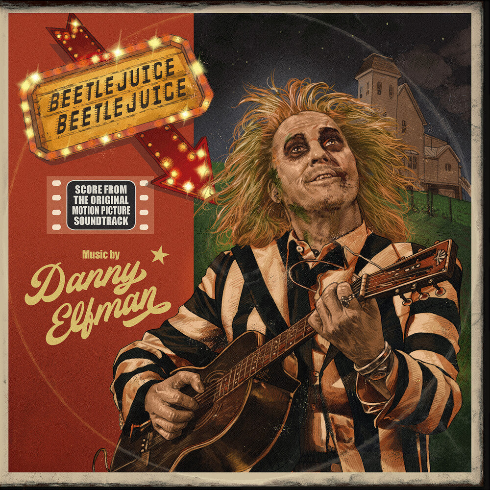 the album cover for Danny Elfman - Beetlejuice Beetlejuice - O.S.T.