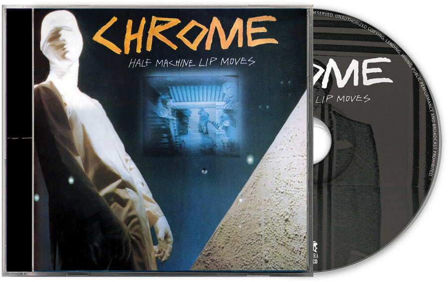 the album cover for Chrome - Half Machine Lip Moves [Deluxe]