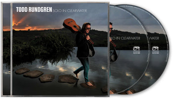 the album cover for Todd Rundgren - Solo In Clearwater