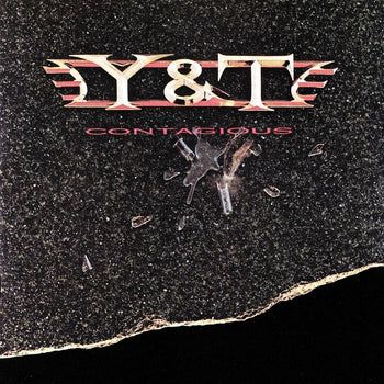 the album cover for Y&T - Contagious (Hol)