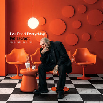 the album cover for Teddy Swims - I've Tried Everything But Therapy (Complete Edition) [Splatter 3LP]