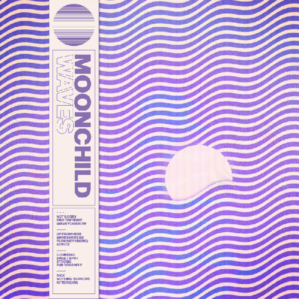 the album cover for Moonchild - Waves [Purple]
