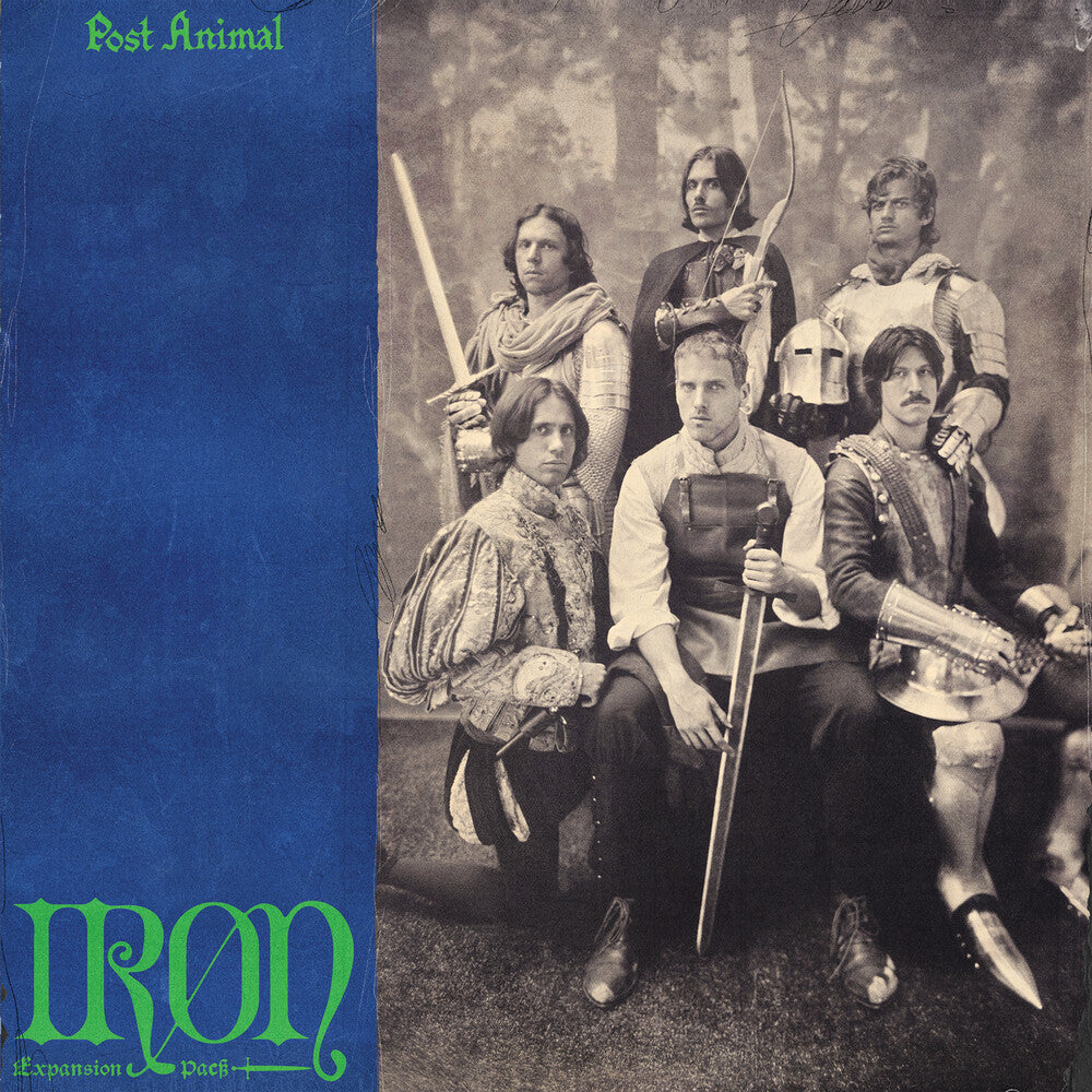 the album cover for Post Animal - Iron Expansion Pack - Silver [Colored Vinyl] (Slv)