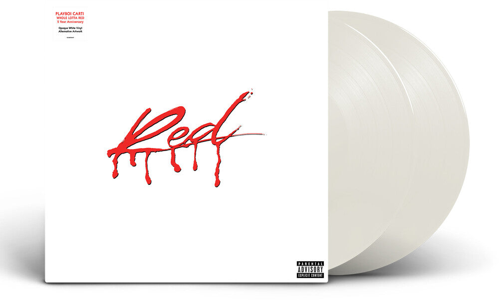 the album cover for Playboi Carti - Whole Lotta Red (5 Year Anniversary Edition) [Rain Cloud White]