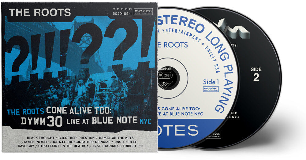 the album cover for Roots - Roots Come Alive Too: Dywm30 Live