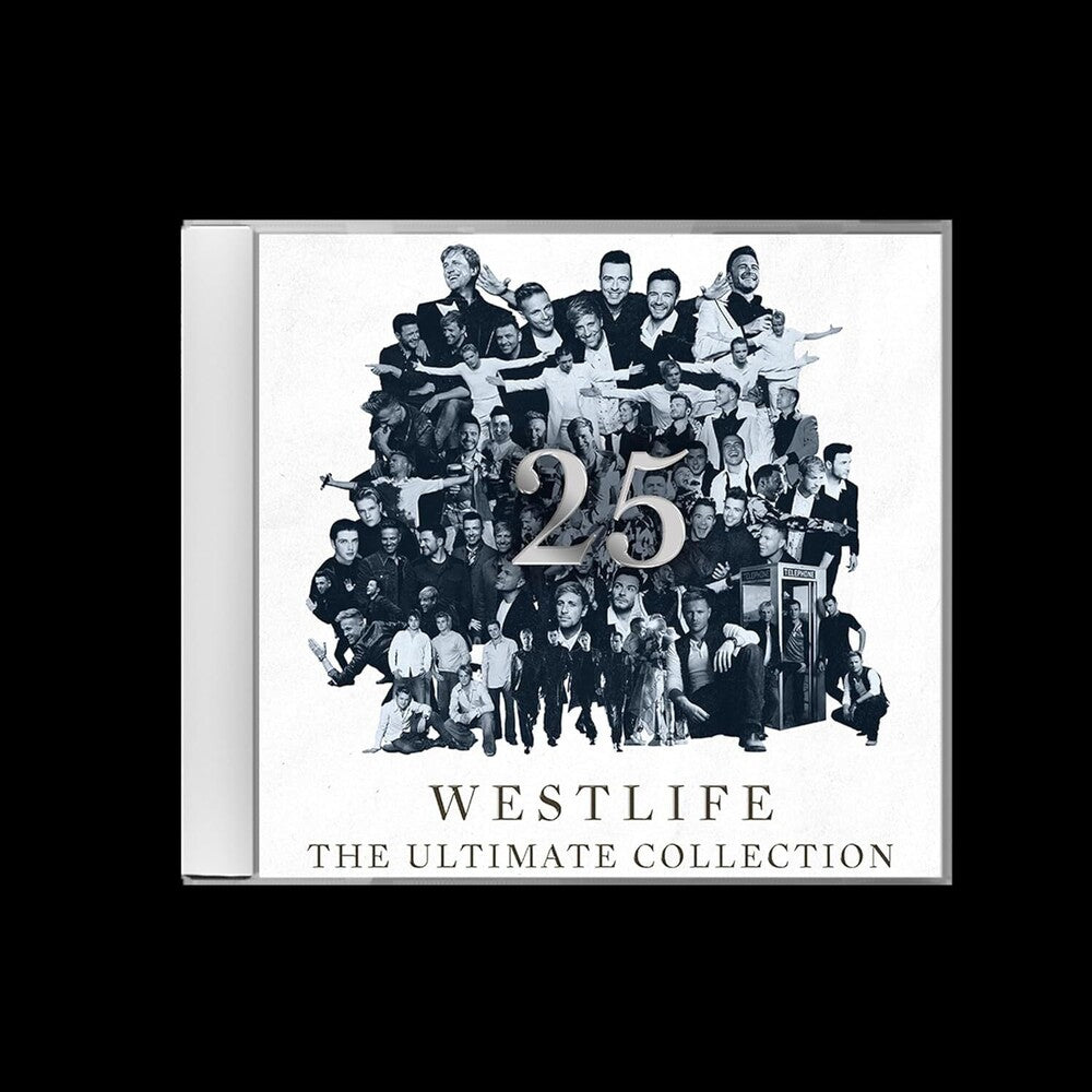 the album cover for Westlife - 25 The Ultimate Collection (Uk)