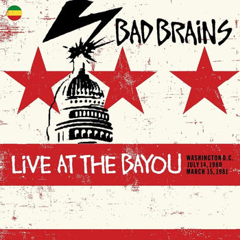 the album cover for Bad Brains - Building Babylon At The Bayou